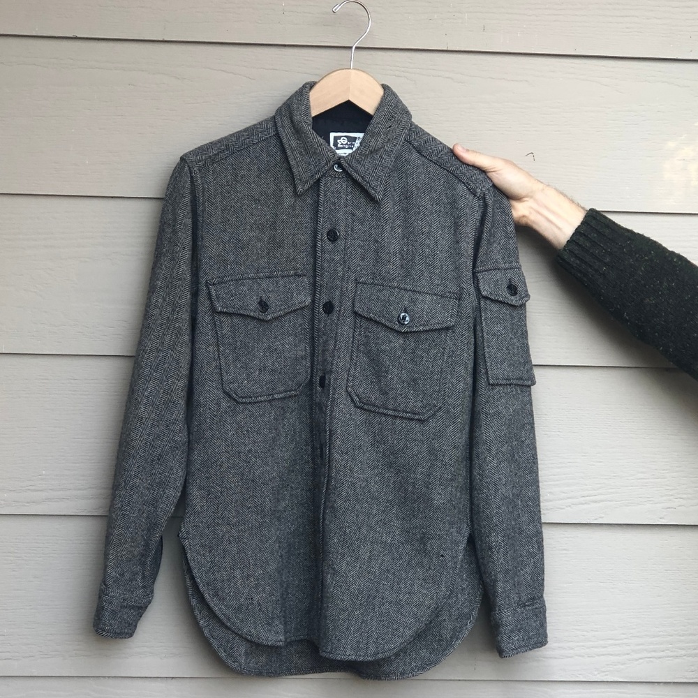 ENGINEERED GARMENTS Wool CPO Shirt Jacket XS